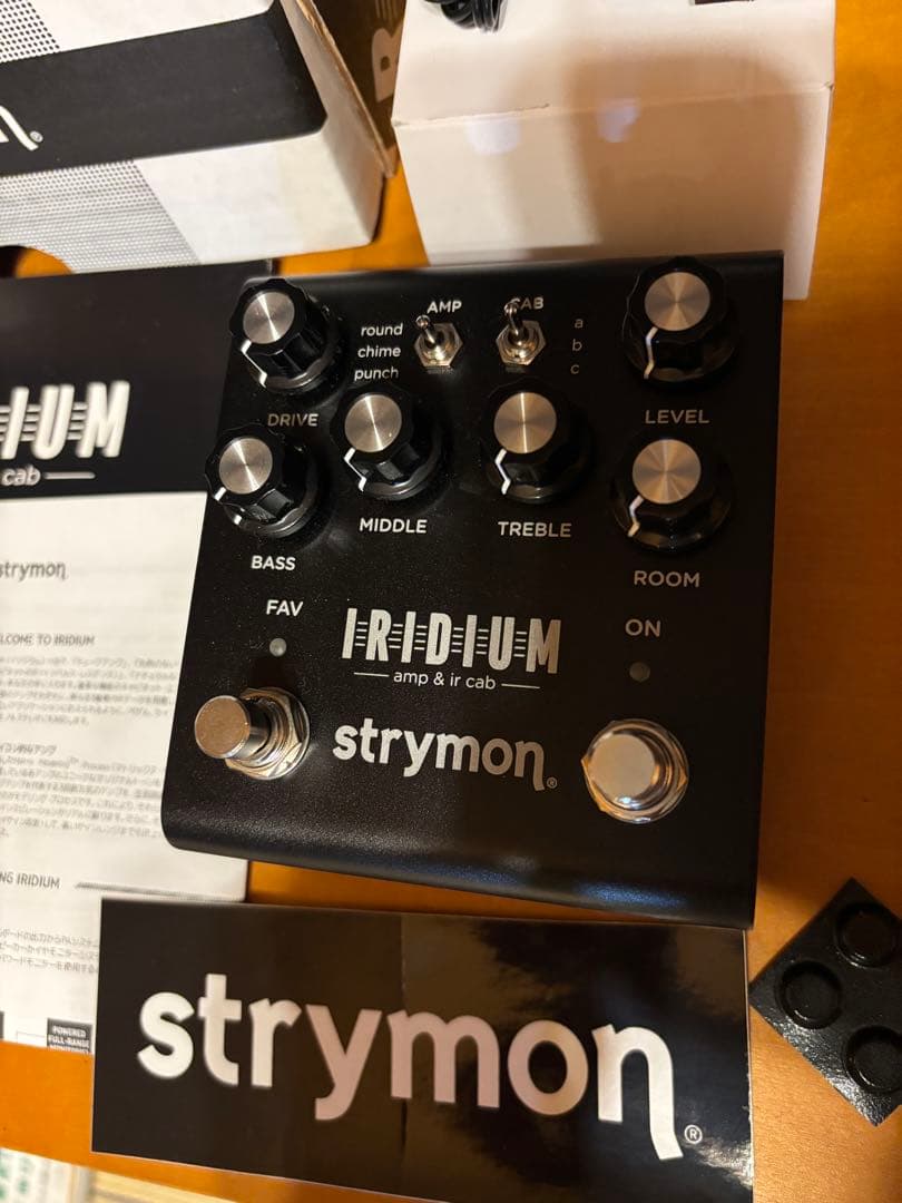 【美品】strymon IRIDIUM ギターエフェクター Strymon / Iridium AMP & IR CAB エミュレーター エフェクター【国内