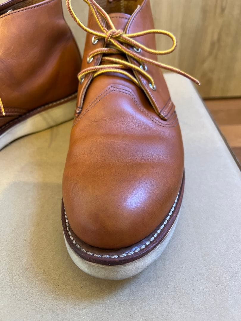 【美品】RED WING 3140 チャッカブーツ 9.5D 27.5cm