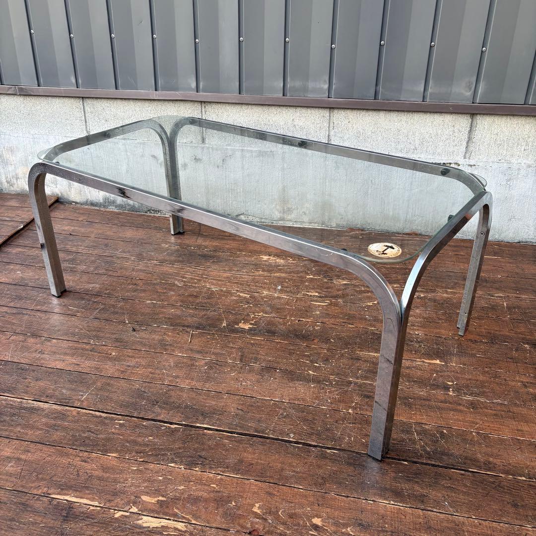 D壁 ミッドセンチュリー 森六家具工業 モリロク メタルフレーム ガラス