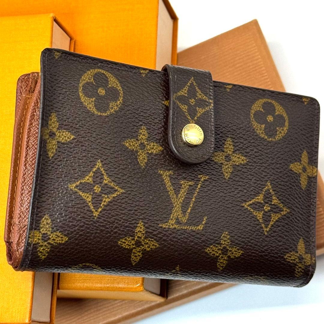 美品 ルイヴィトン モノグラム ポルトモネ ビエ ヴィエノワ 財布