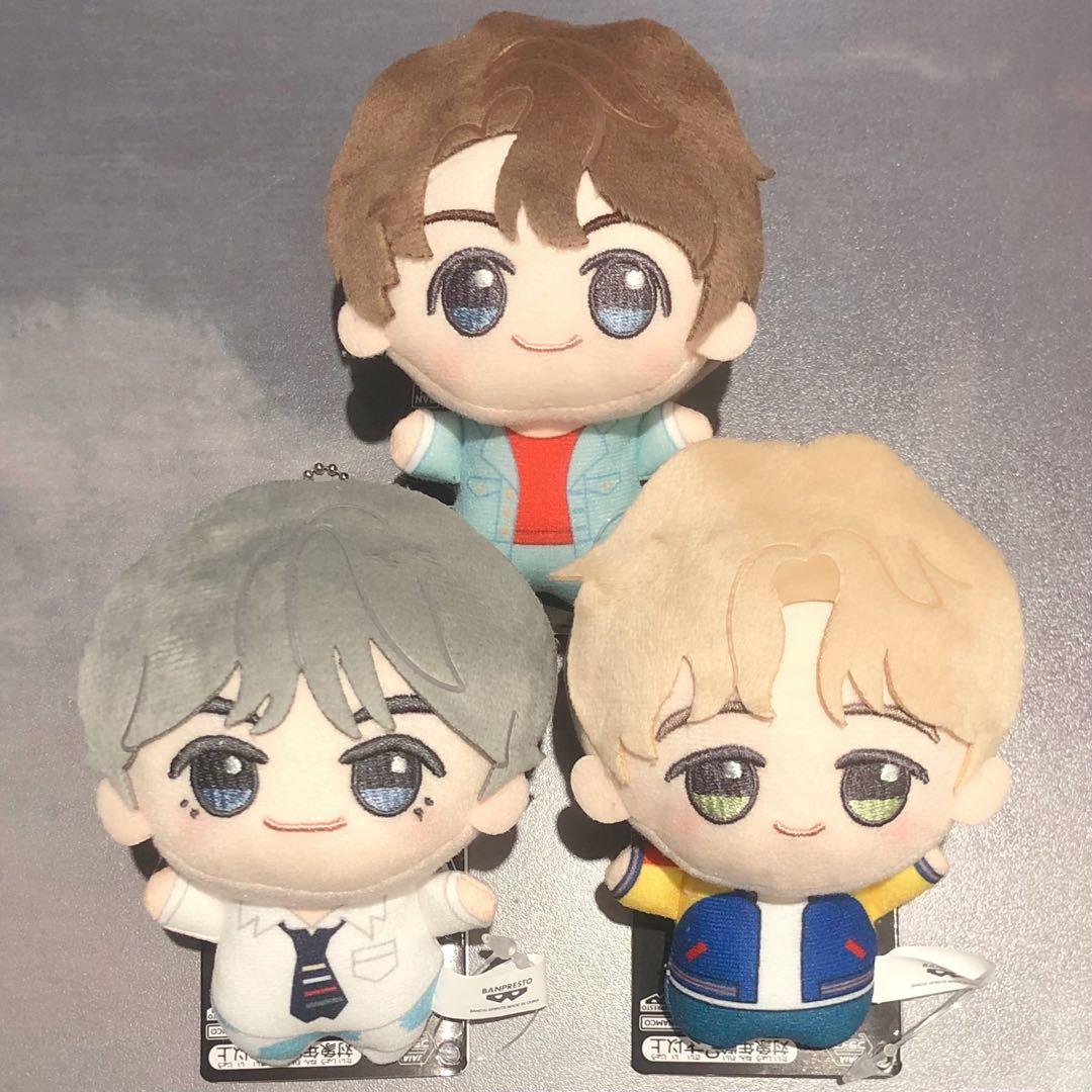 TinyTAN DNA ちびぐるみ ジョングク&テテ&ジミン 3個まとめ - メルカリ