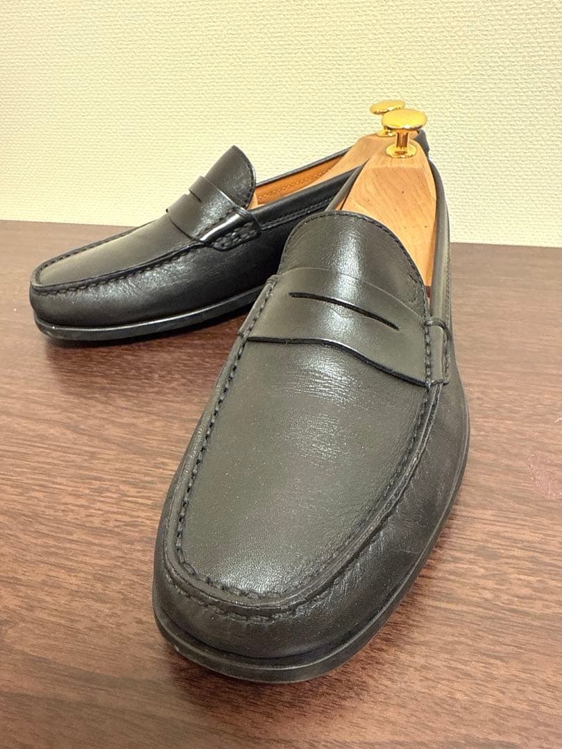 【美品】TOD'S トッズ　ドライビングシューズ ローファー 本革ブラック