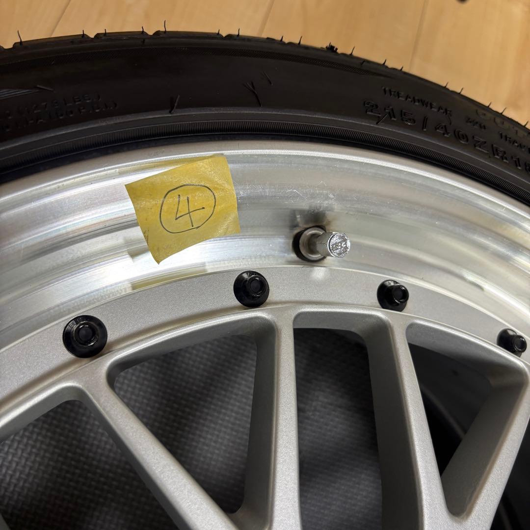 BBS LM 18インチ PCD100 86 プリウス - メルカリ