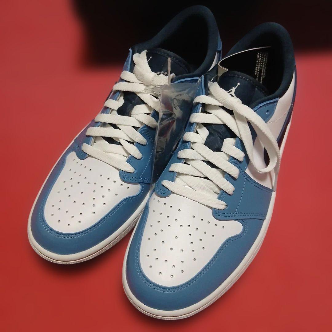よ*し様 今だけ値下げ ナイキ NIKE JORDAN 1 LOW G 27.5 Nike Air Jordan 1 Low White 'Galactic Jade' (DC0774 113) NEW Men's