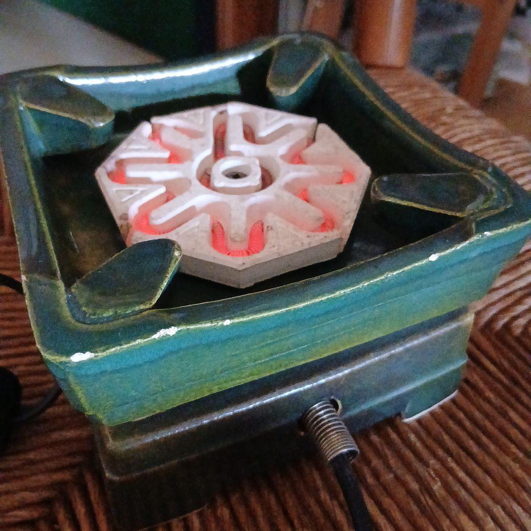 レトロ☆野々田商店 卓上 江戸火鉢☆電気コンロ - メルカリ