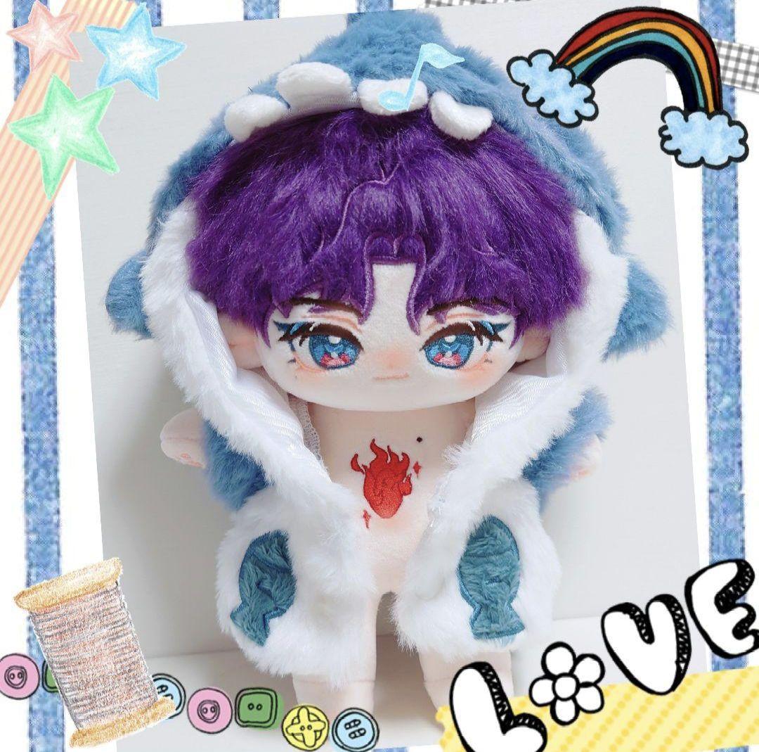 恋と深空 ホムラ 20cm ぬいぐるみ 炎刺繍 - メルカリ