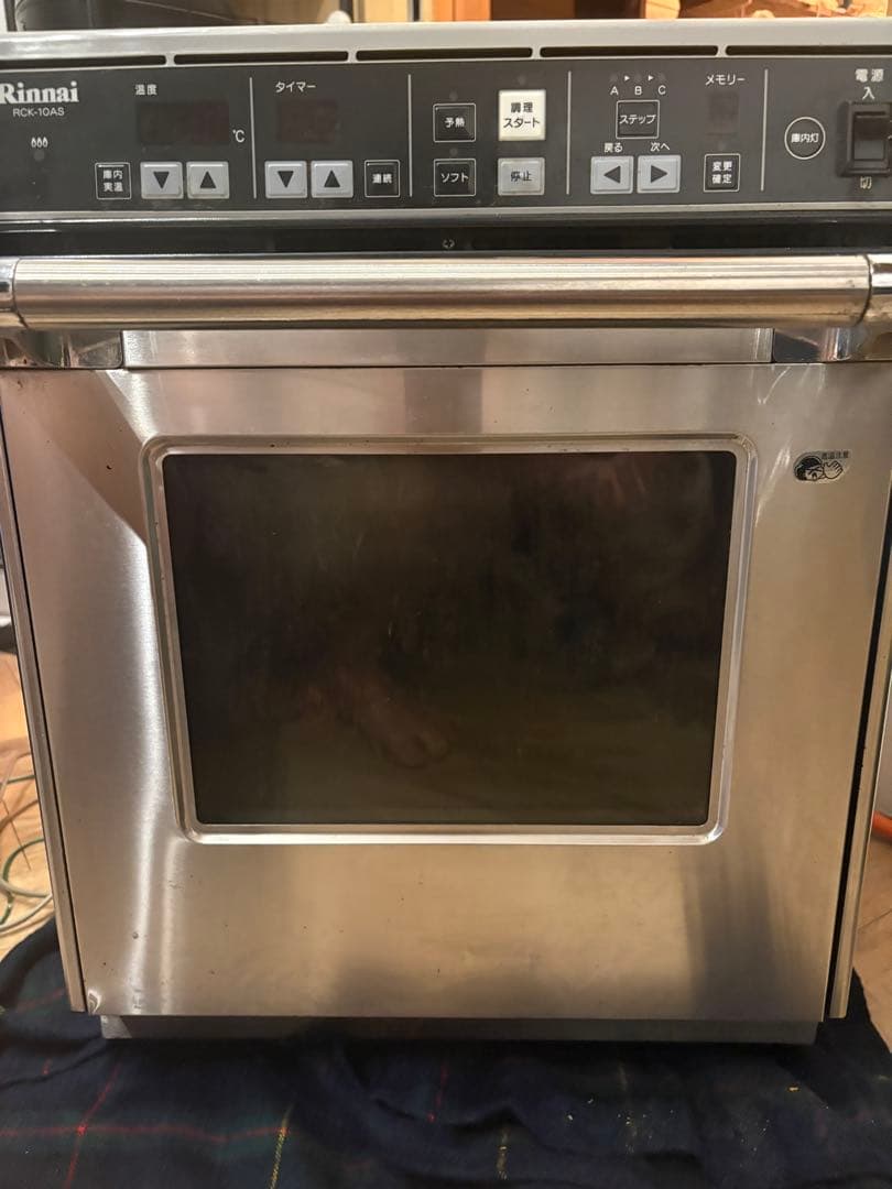 Rinnai RCK-10AS ガスオーブン リンナイ（Rinnai） 卓上ガスオーブン コンベック RCK-10AS 卓上ガス