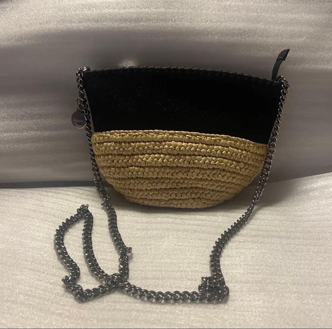 STELLA McCARTNEY ショルダーバッグ かご 斜め掛け STELLA McCARTNEY/ステラ マッカートニー通販 | ステラ ロゴ グレイン