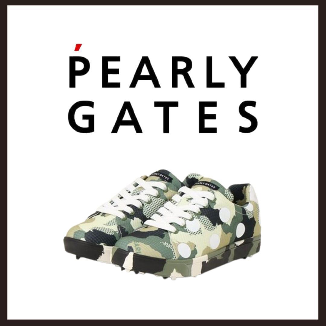 ○★新品 未使用 PEARLY GATES ローカット ゴルフシューズ ドット 中古・古着通販】PEARLY GATES (パーリーゲイツ) ローカットスニーカー