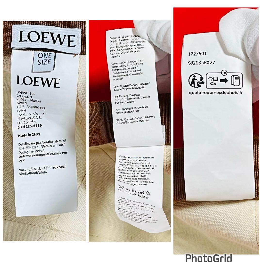 未使用展示品】LOEWE ロエベ 24SS アナグラム デニム キャップ - メルカリ