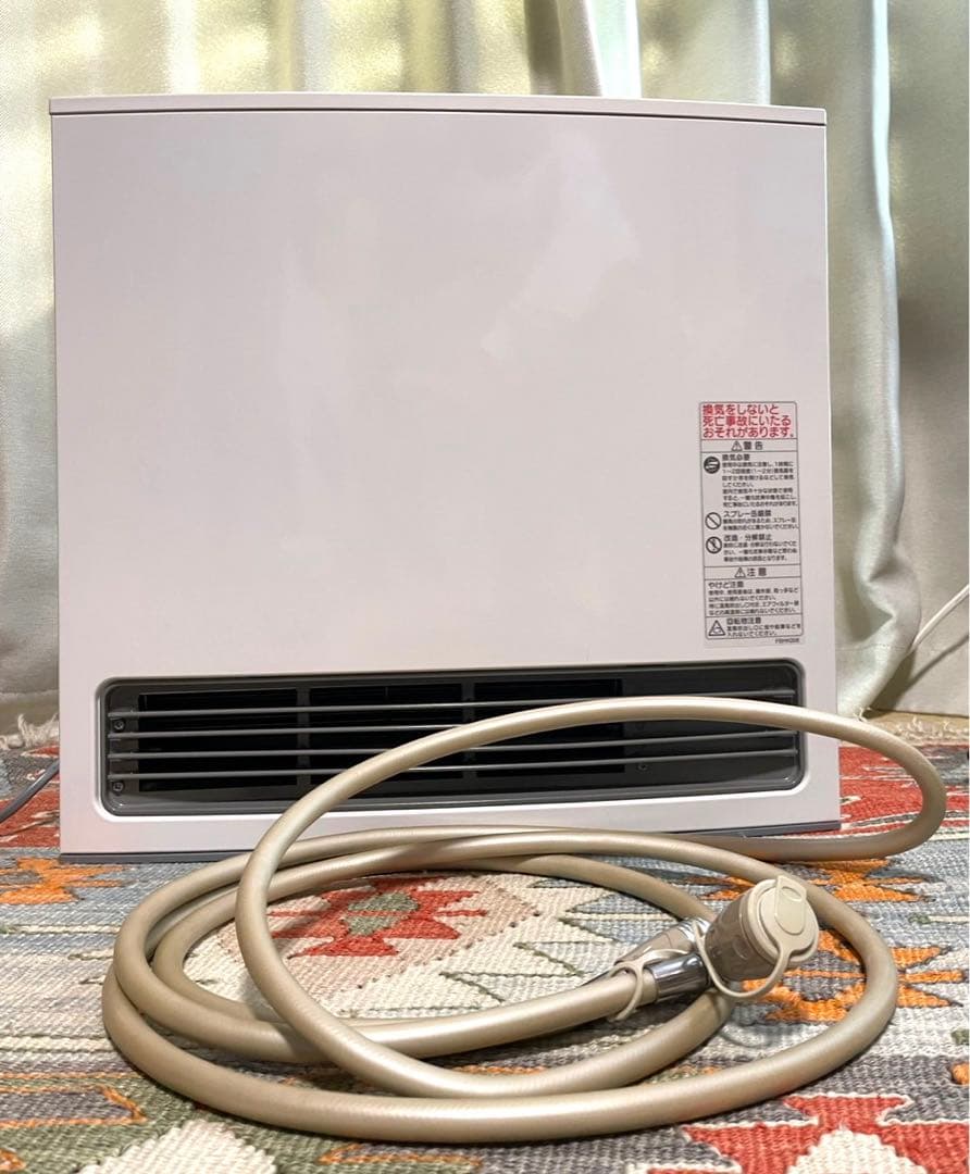 ノーリツ ガスファンヒーター GFH-4006SW5 都市ガス用 ガスコード付き