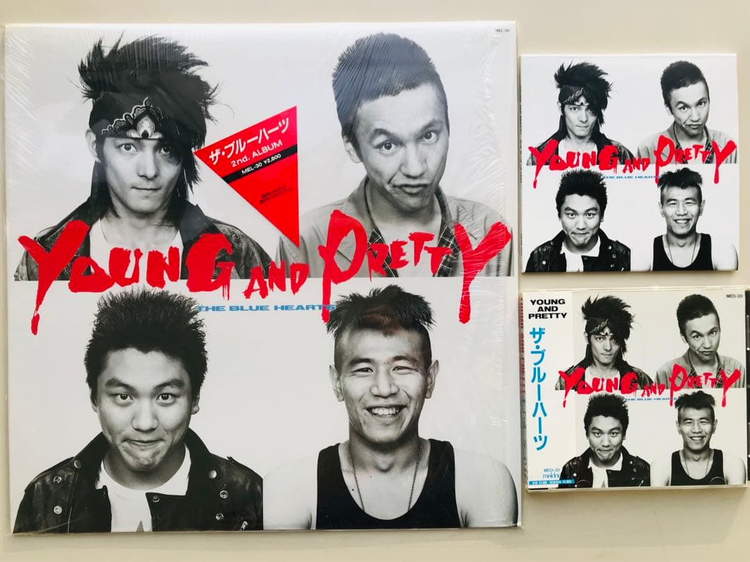 ザ・ブルーハーツ/YOUNG AND PRETTY 美盤！ 稀少オリジナル盤！ - メルカリ