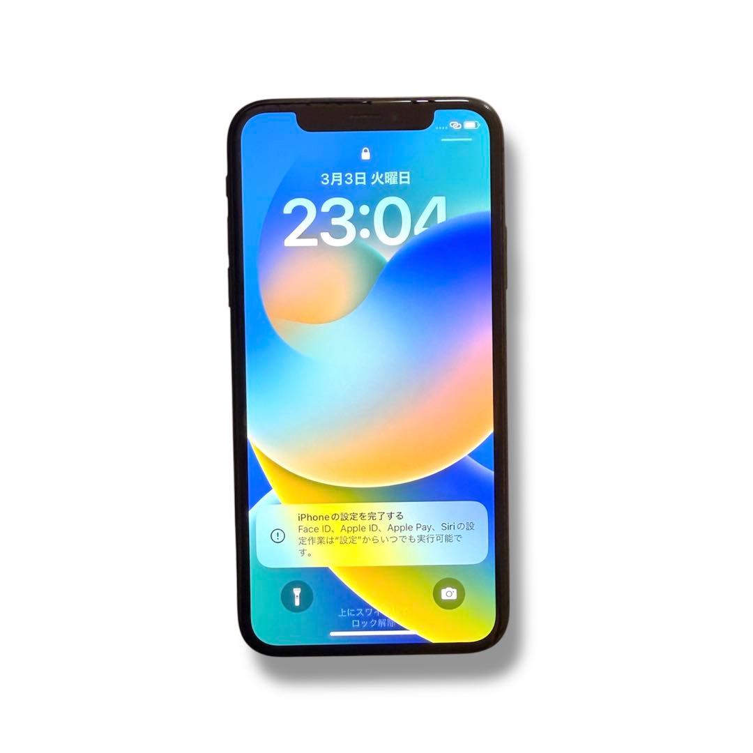iPhone X 256GB space grey 85% simフリー - メルカリ