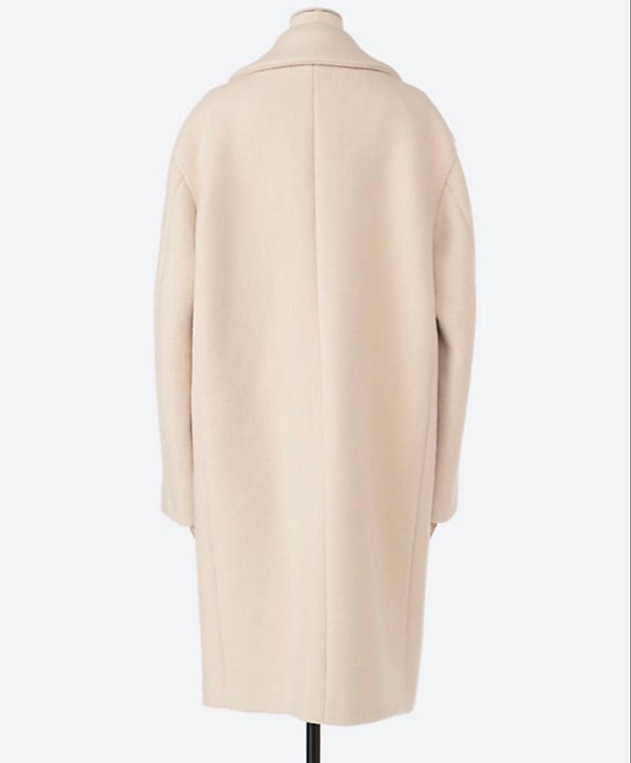 定価25.3万円☆BLAMINK ブラミンク ウールダブル2ボタンロングコート