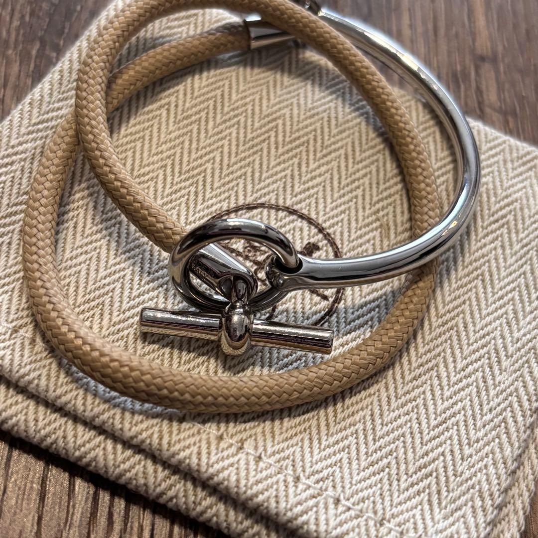 hermes エルメス グレナンHブレス レザー シルバー金具 - メルカリ