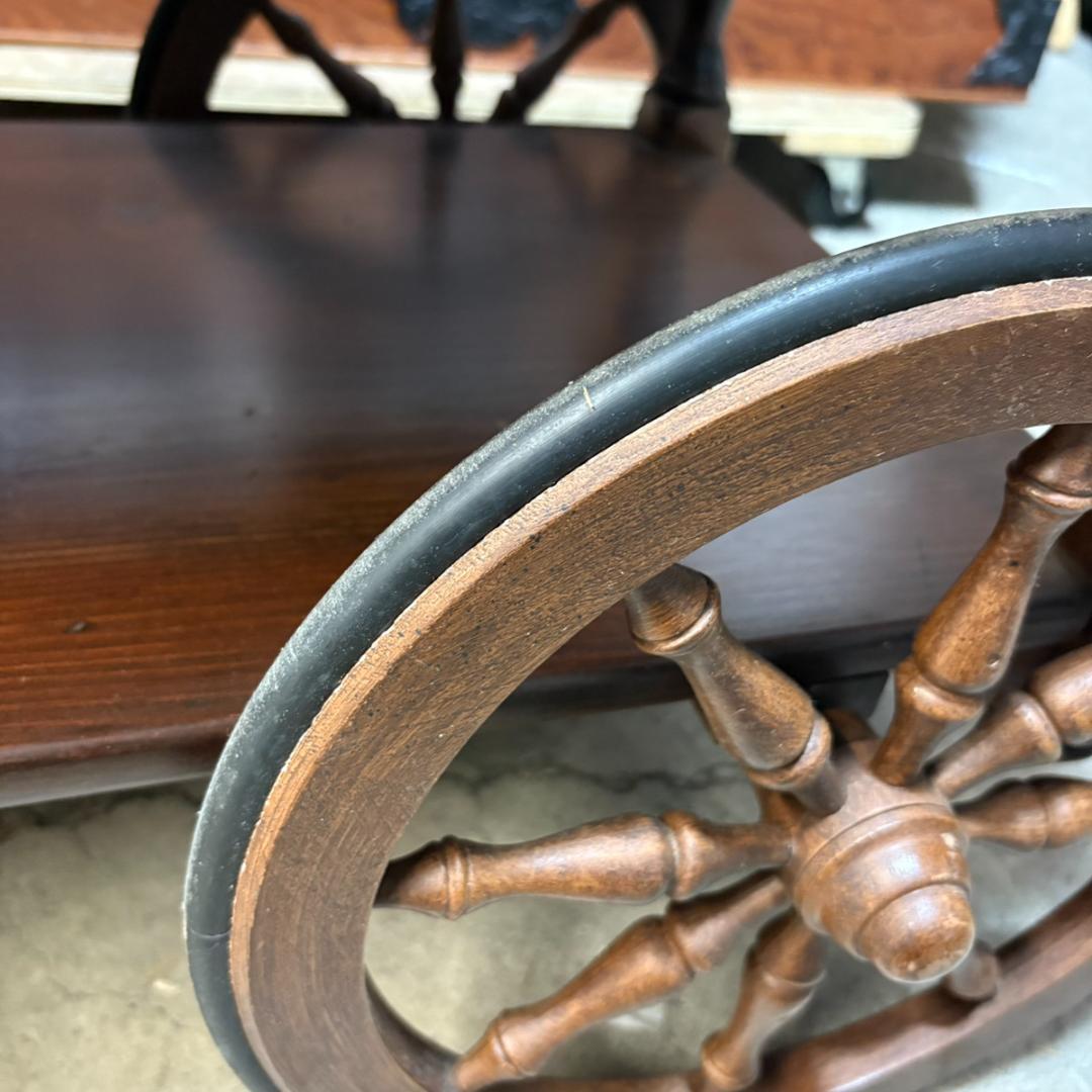 値下イーセンアーレン バタフライキッチンワゴン ドロップリーフ