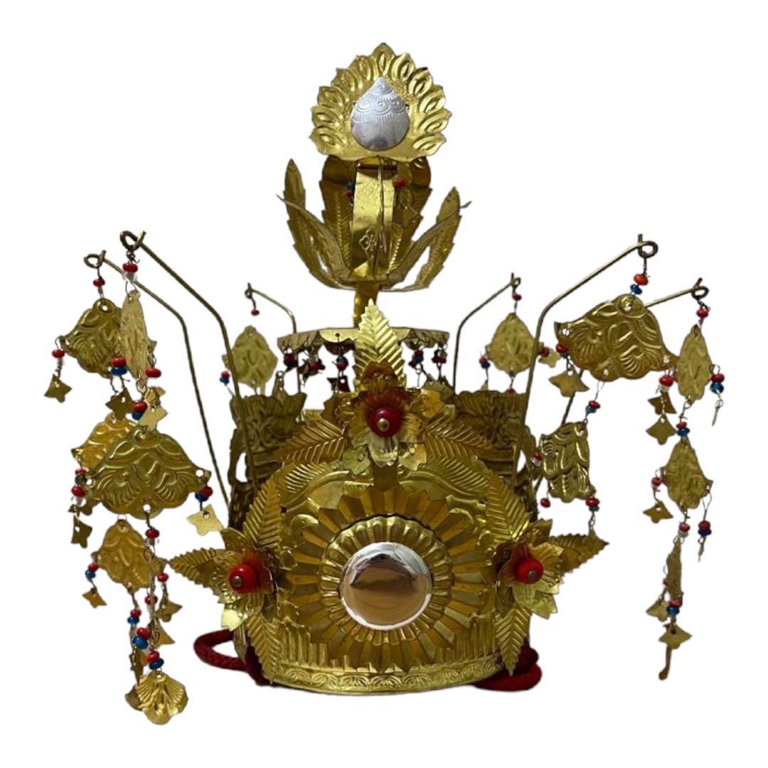 巫女 コスプレ 小道具 装束 天冠 冠 神具巫女舞 能面 日本舞踊 神楽