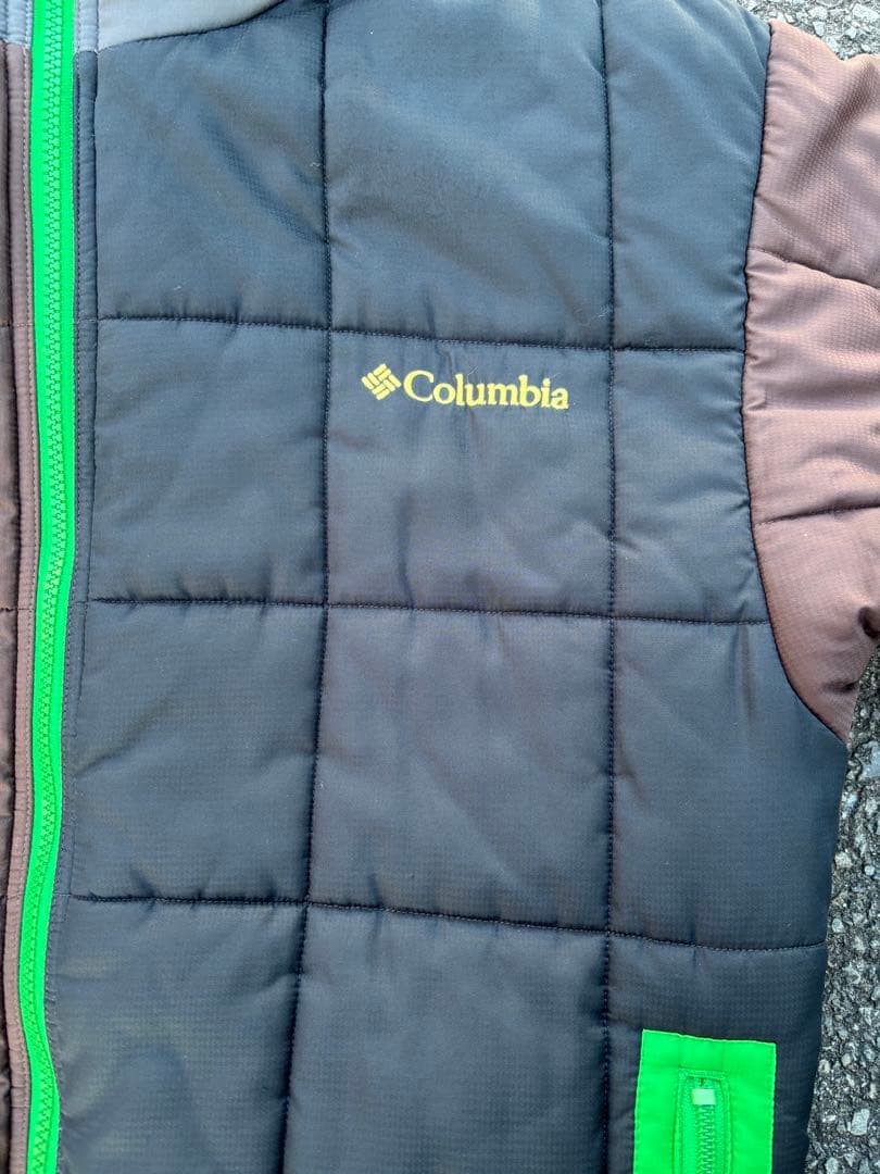 Columbia hooded puffer jacket マルチカラー 00s - メルカリ