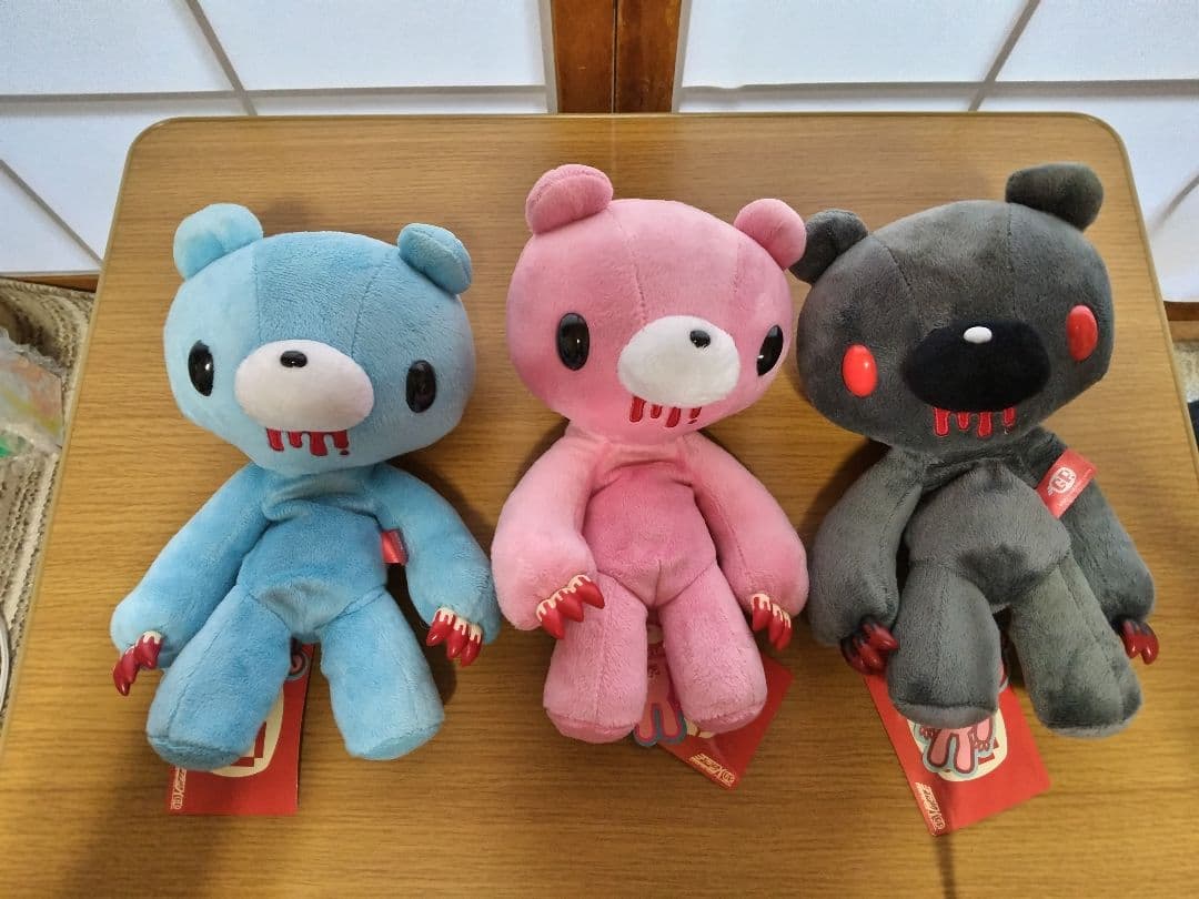 グルーミー チャックスGP 繋グル～ミ～ まな板の熊ポーチ 3点セット