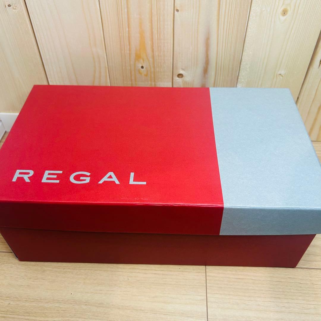【新品】REGAL 21VR 内羽根 ストレートチップ 黒 23.5cm 日本製