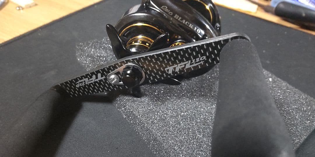 Abu Garcia BLACK 10 ベイトリール TFL 110ハンドル - メルカリ