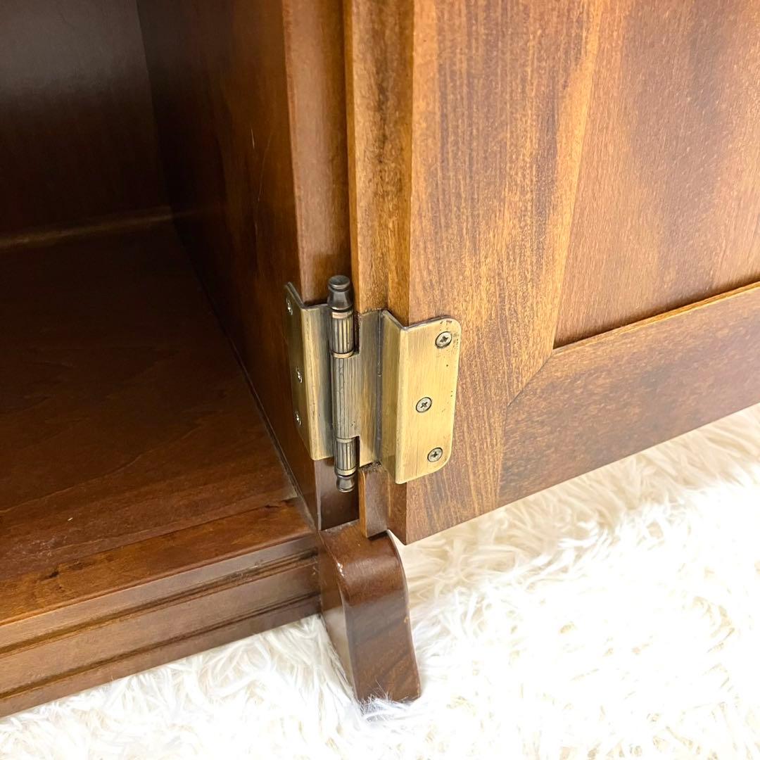 karimoku カリモク　コロニアル　コーナーテーブル コーナーラック 電話台