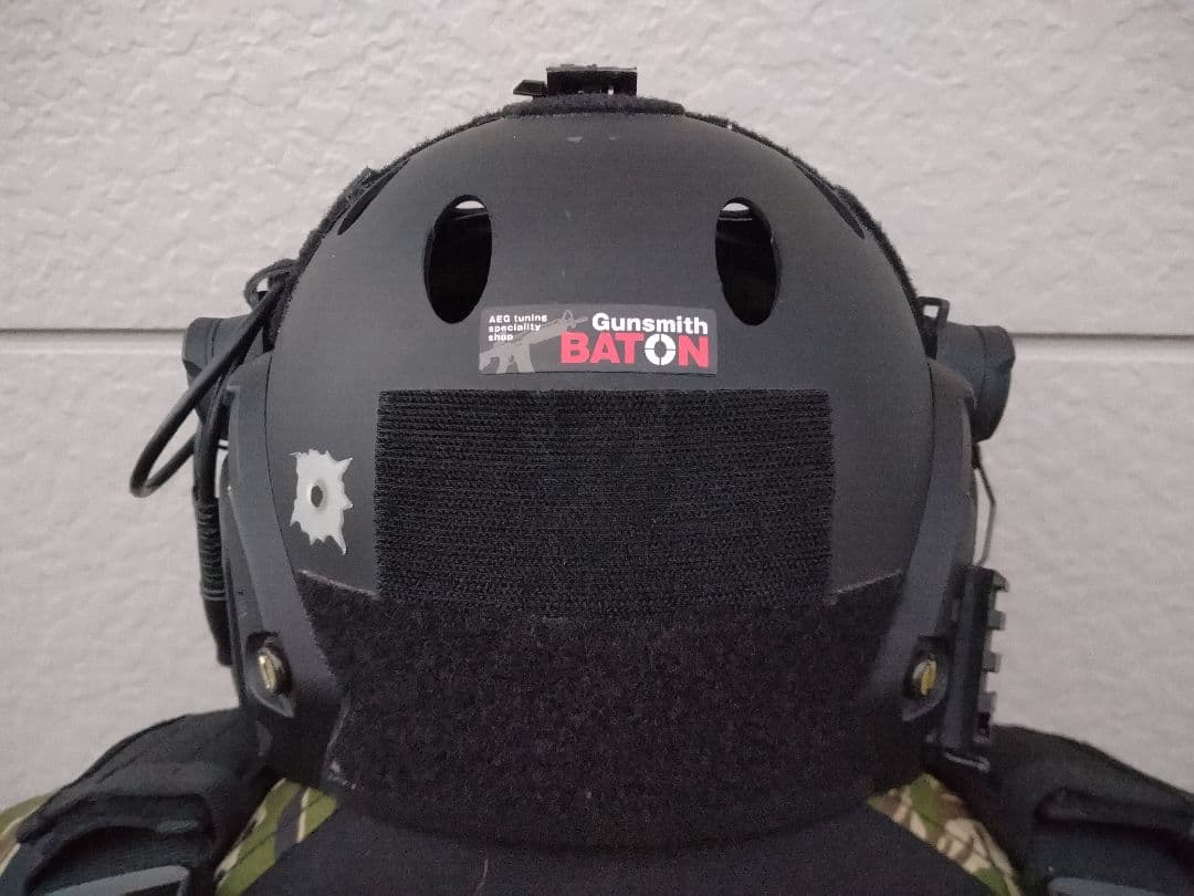 ブラックカラー装備