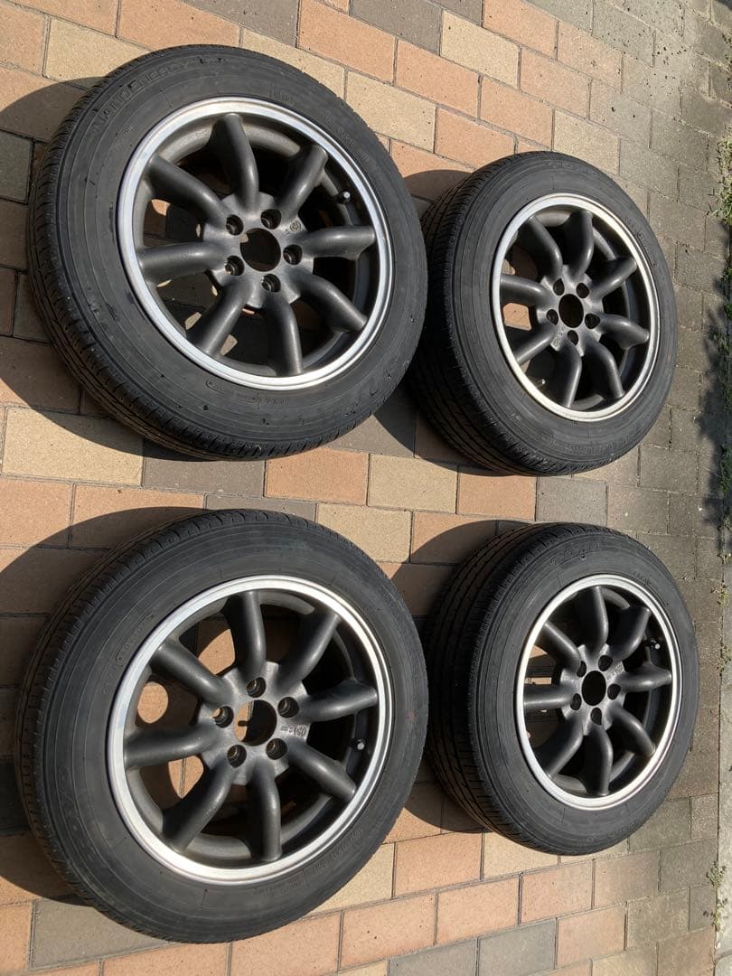 ワタナベホイール 15×7J PCD100 5穴 - メルカリ