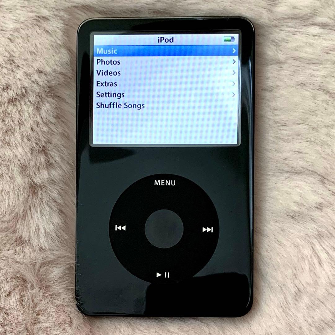 動作確認済・初期化済】iPod Classic 30GB BLACK 箱付き - メルカリ