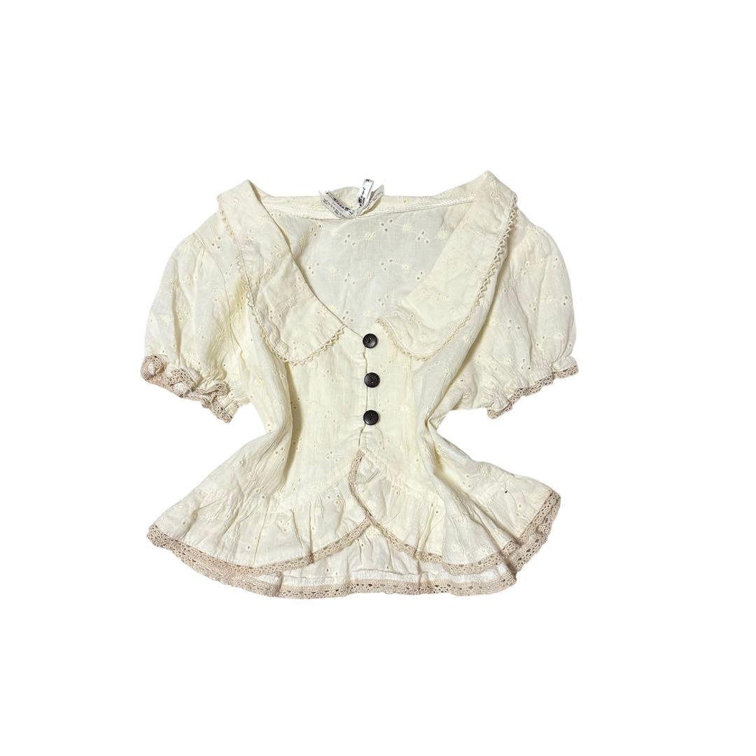 axes系 森ガール コケット グランジ 姫カジ フリル カーディガン