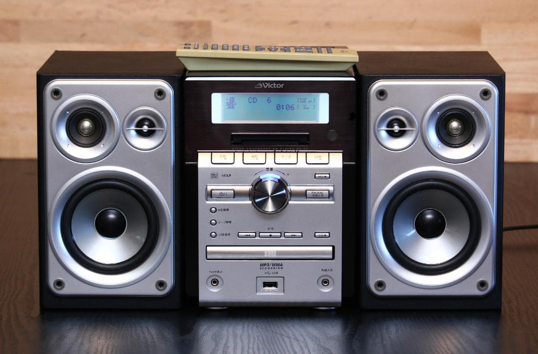 VICTOR UX-Z2 CD/MD/TAPE/USB/TUNER ミニコンポ - メルカリ