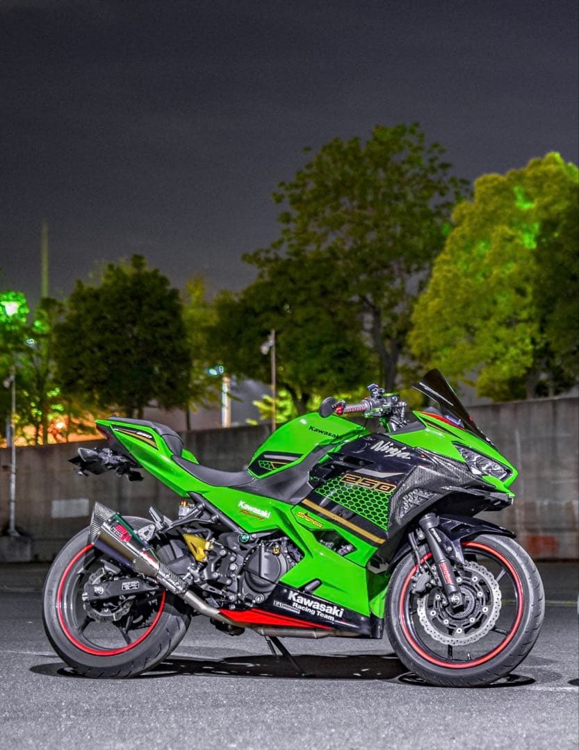 ヨシムラスリップオン マフラー R-11サイクロン Ninja250/400