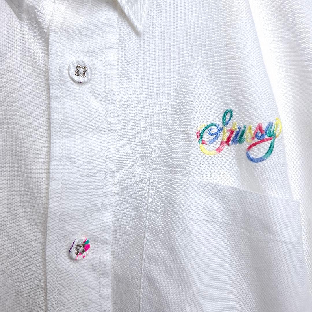 希少】STUSSY 札幌ステラプレイス 5周年 店舗限定 シャツ 白 M - メルカリ
