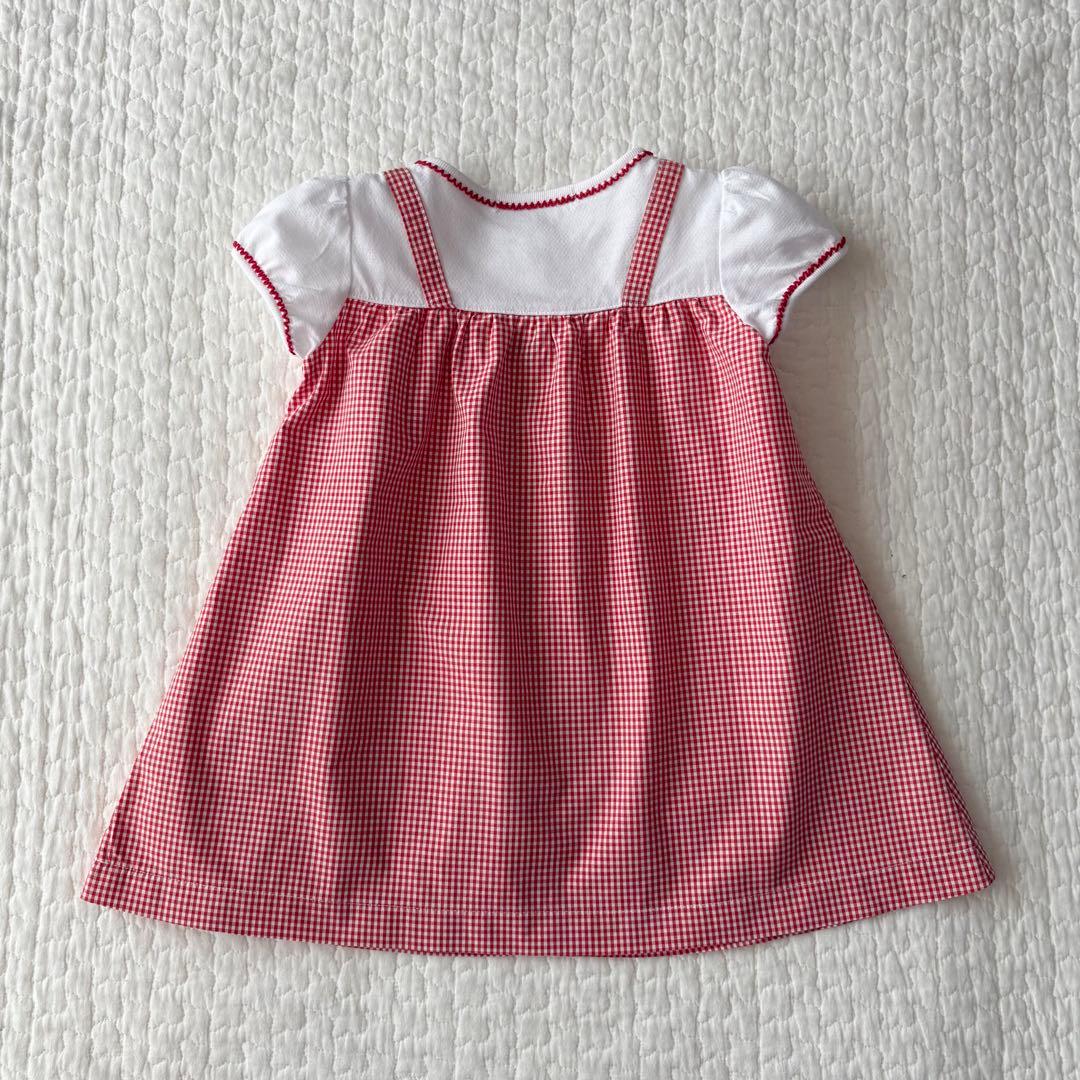 familiar ファミリア ワンピース りんご 90 - メルカリ