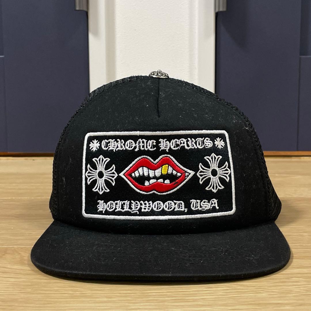 CHROME HEARTS ブラックキャップ - メルカリ
