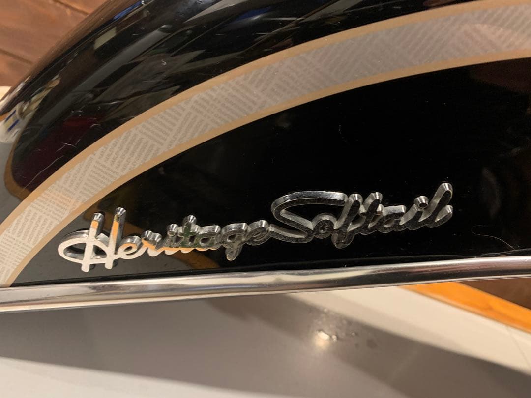 ハーレー ダビッドソン 100周年 2003年FLSTC フロントフェンダー