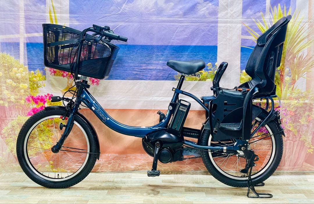 パスキス⭐️激レアモデル！ヤマハ子供乗せ電動アシスト自転車Y3613