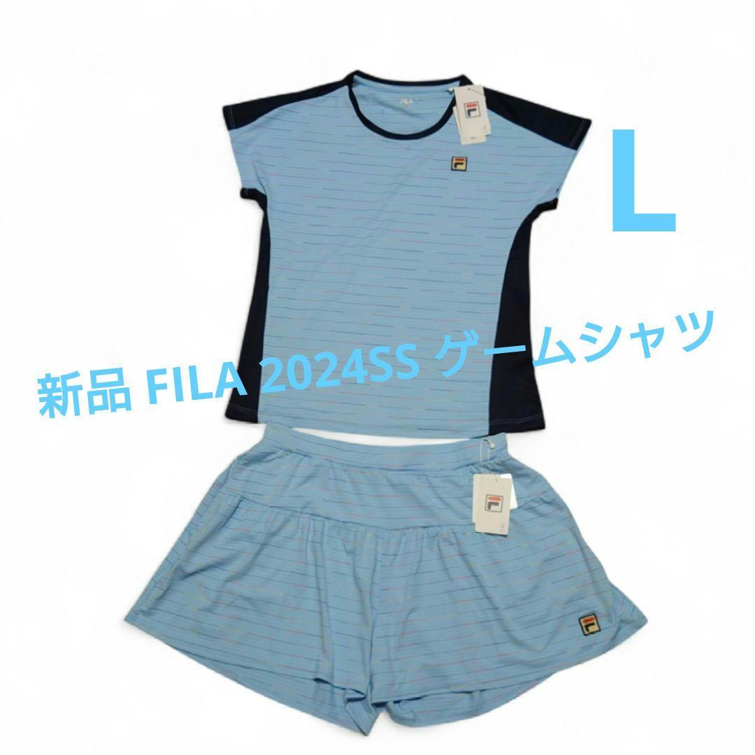 新品【フィラ】テニスウェアL/プリンス バボラ ローチェ アドミラル