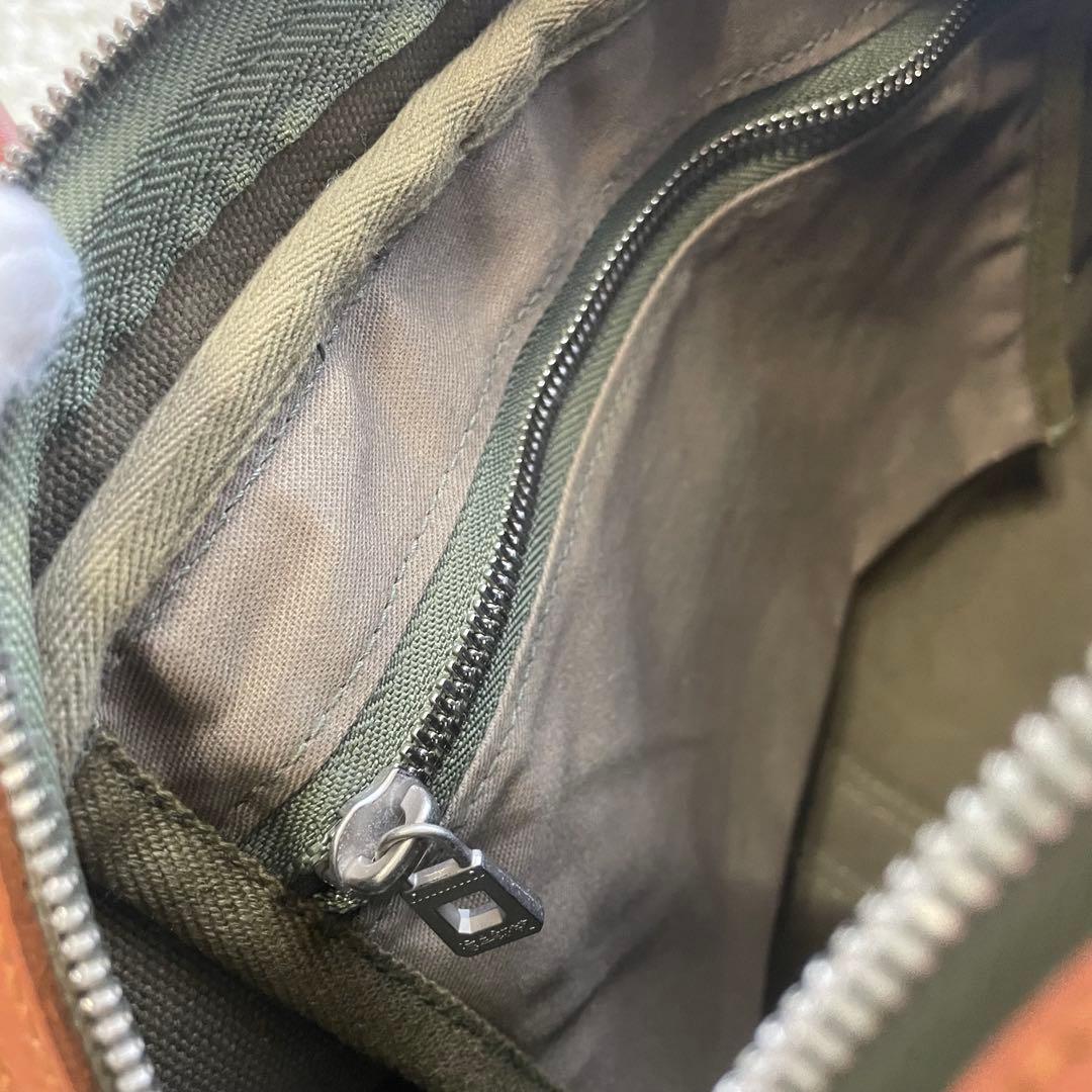 プーさん様専用 一澤信三郎帆布 ボストンバッグ オリーブ - メルカリ