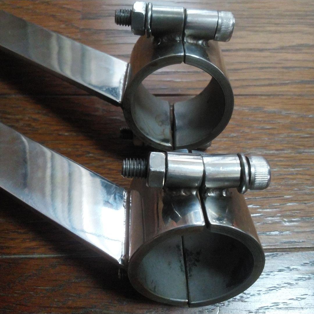 チャックボックス ヘッドライトステー Φ35フロントフォーク用 SR400