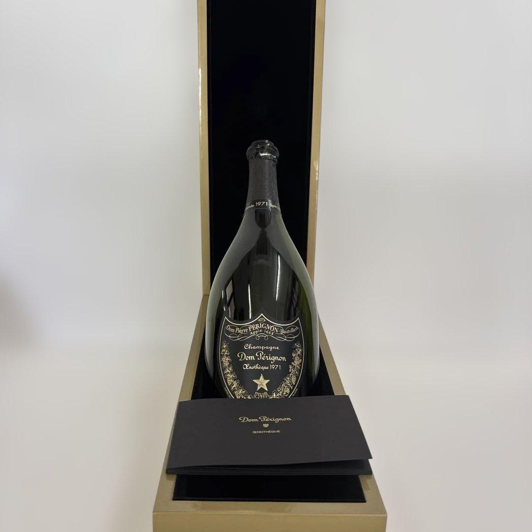 ドン・ペリニョン シャンパン 1971 箱と空き瓶 - メルカリ