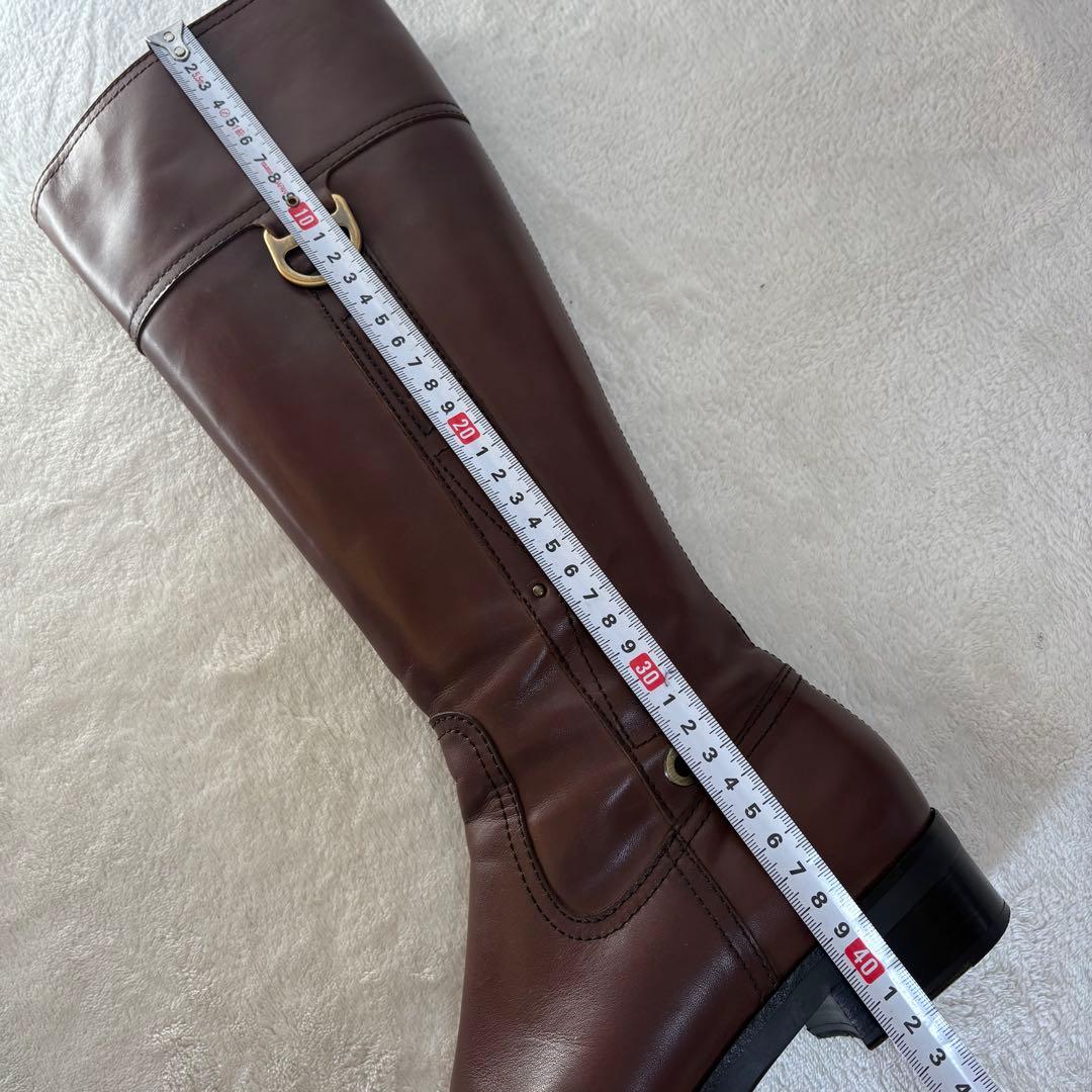 【さくら様分】バリー ロングブーツ 38 （24.5cm） ブラウン