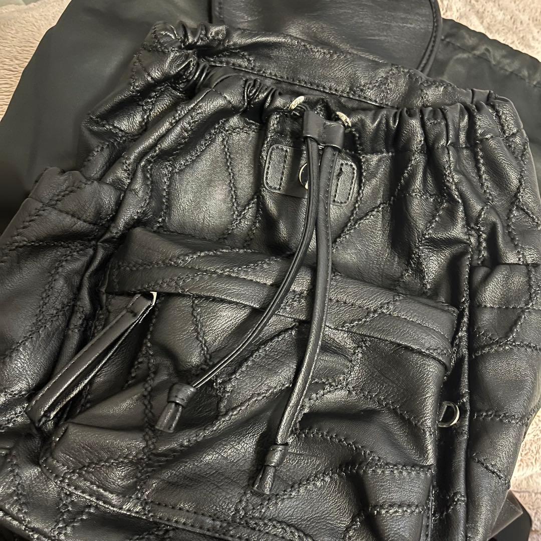 ASON BENETTON BACKPACK リュック ブラック - メルカリ