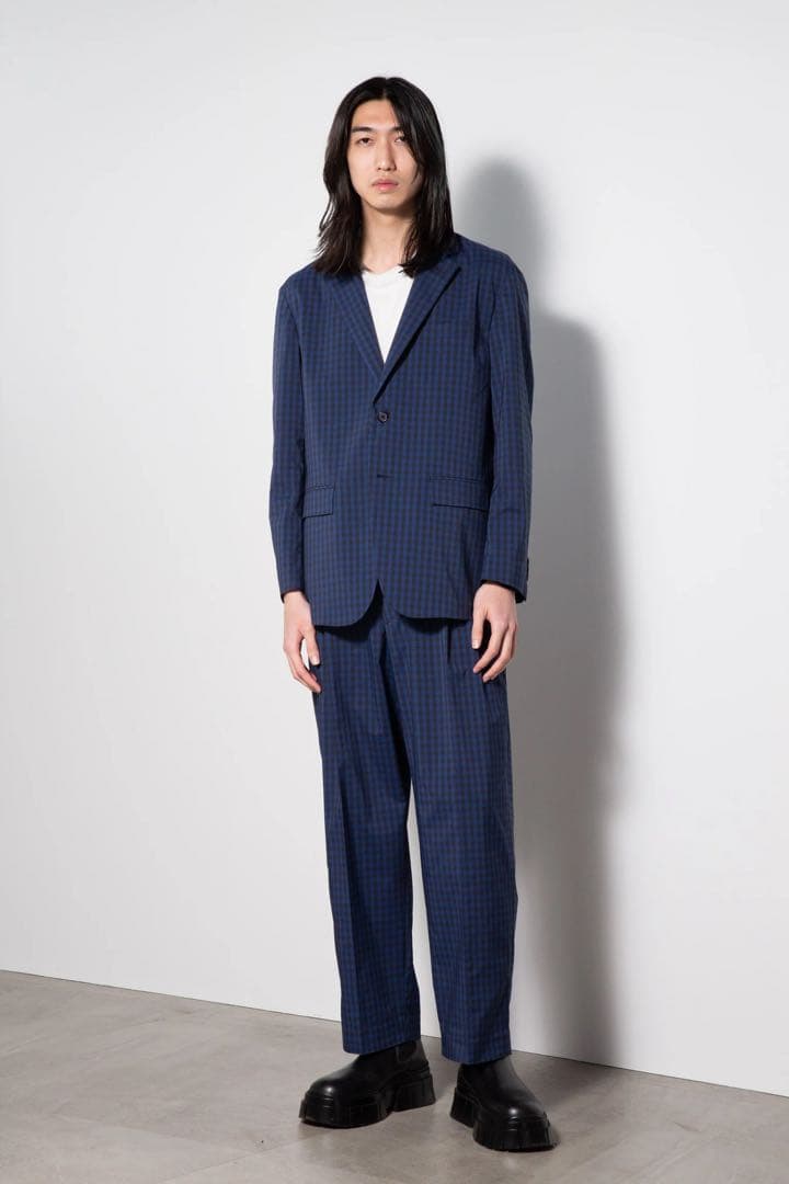 ユニクロ×マルニ UNIQLO×MARNI上下セットアップ スーツ チェック