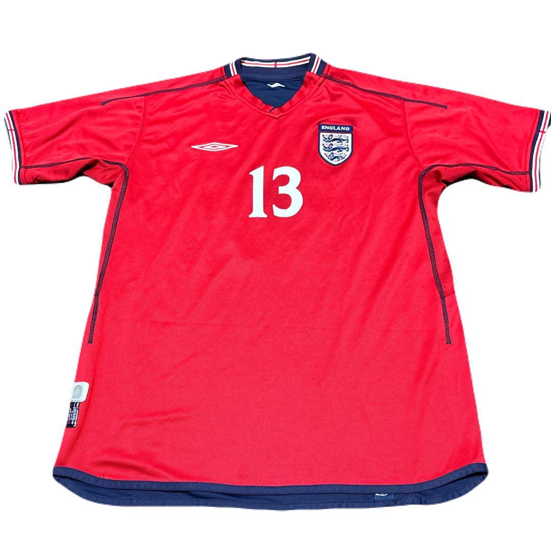 イングランド代表 2002-2004 リバーシブル ユニフォーム アンブロ 13