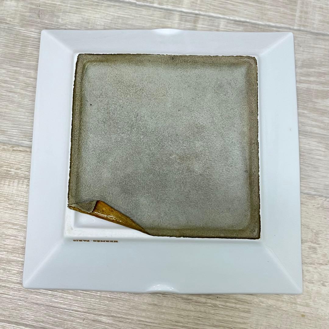 た*ま様 ☆2 HERMES シェーヌダンクル 灰皿 陶器 アッシュトレイ シル