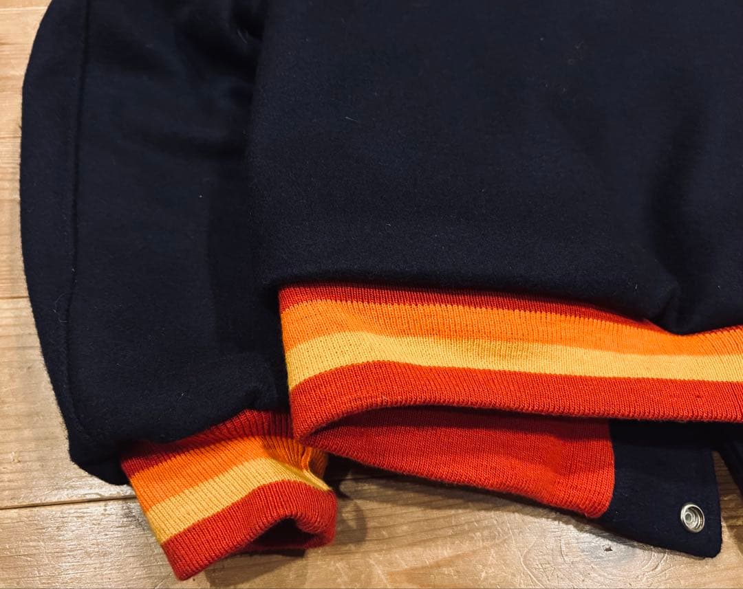 スタジャン 古着 80s Pyramid ピラミッド Astros アストロズ