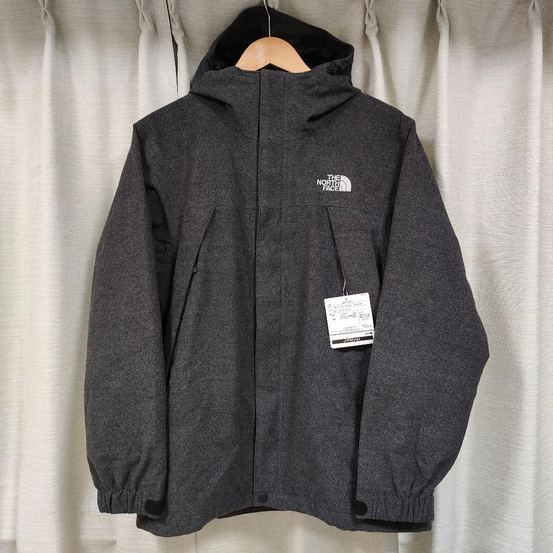 ノースフェイス ノベルティスクープジャケット S グレー NP61645
