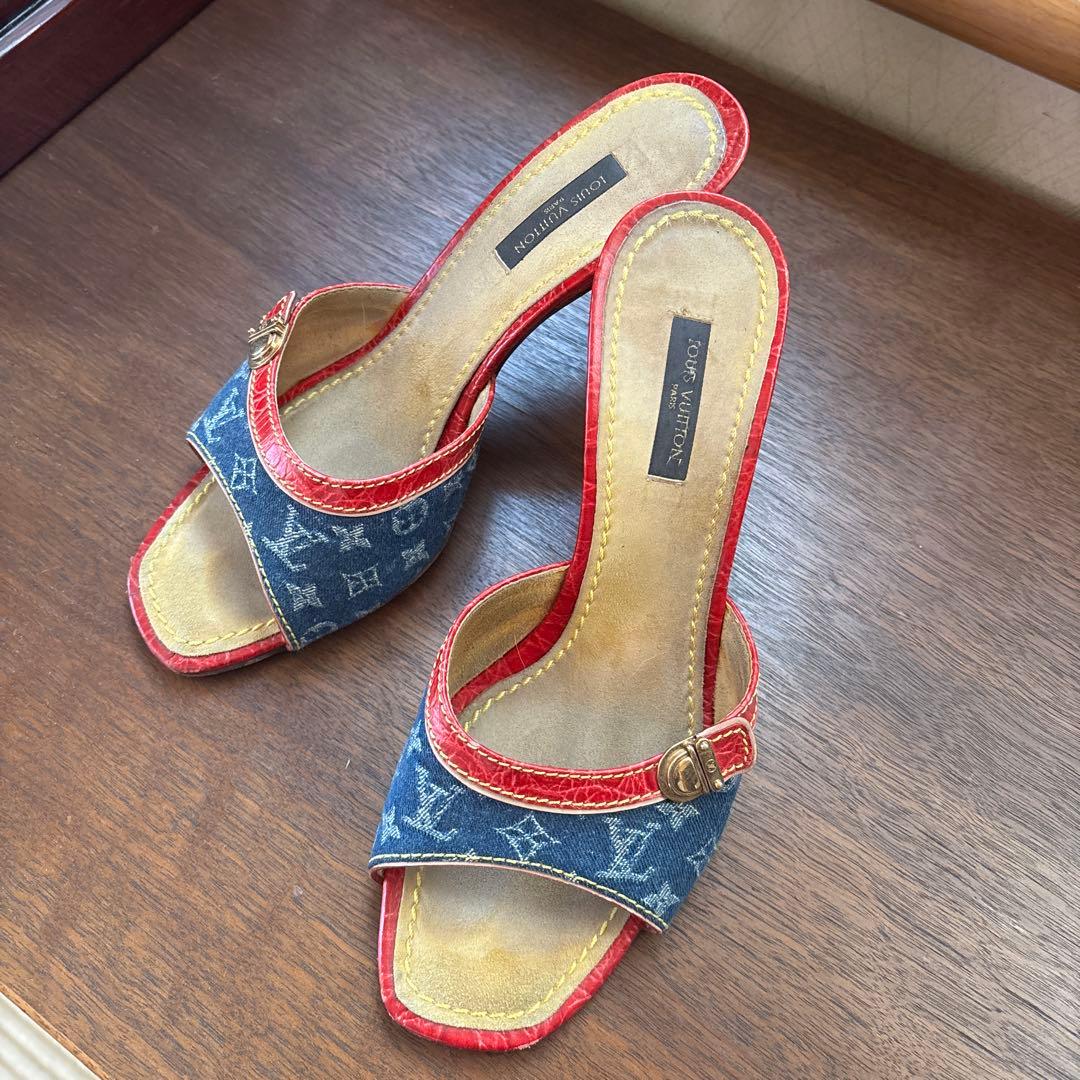 Louis Vuitton デニム レッド ミュール 3891.webp?v=1711996101&width=1946
