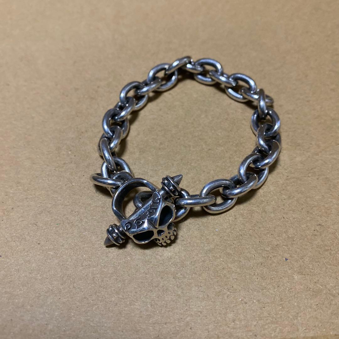 ディールデザイン　ブレスレット　スカル